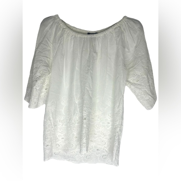 Moon River Relaxed Embellished Blouse - Picture 1 of 6